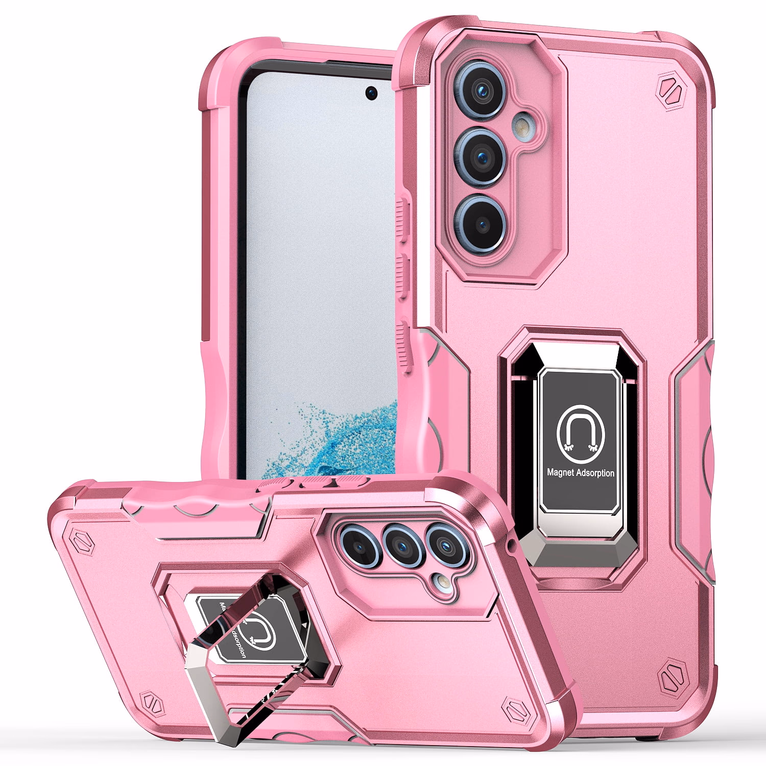 Samsung S23FE - Optimus Case with Lens - Pink