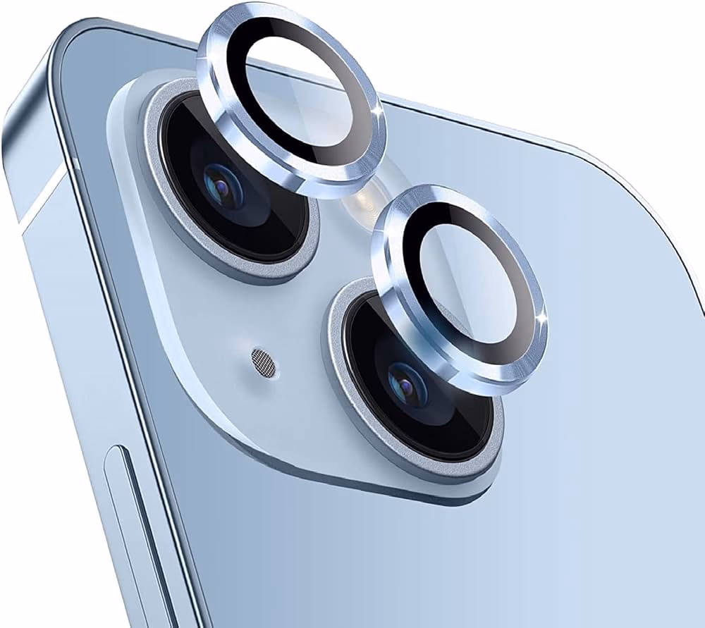 iPhone 14/iPhone 14 Plus - Metal Ring Camera - Clear