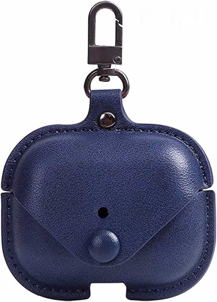 Airpod 4 - Leatherette Case - Navy Blue