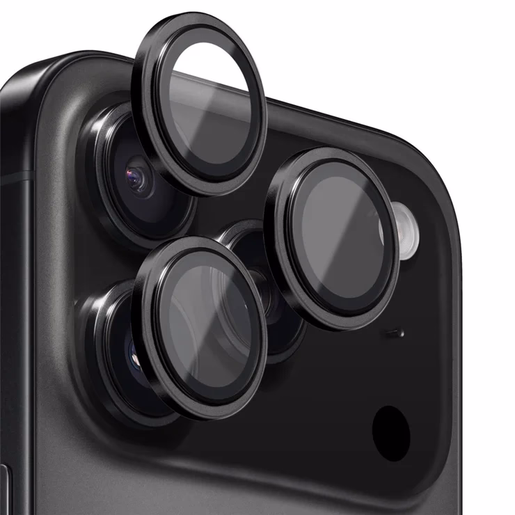 iPhone 17 - Metal Ring Camera - Black
