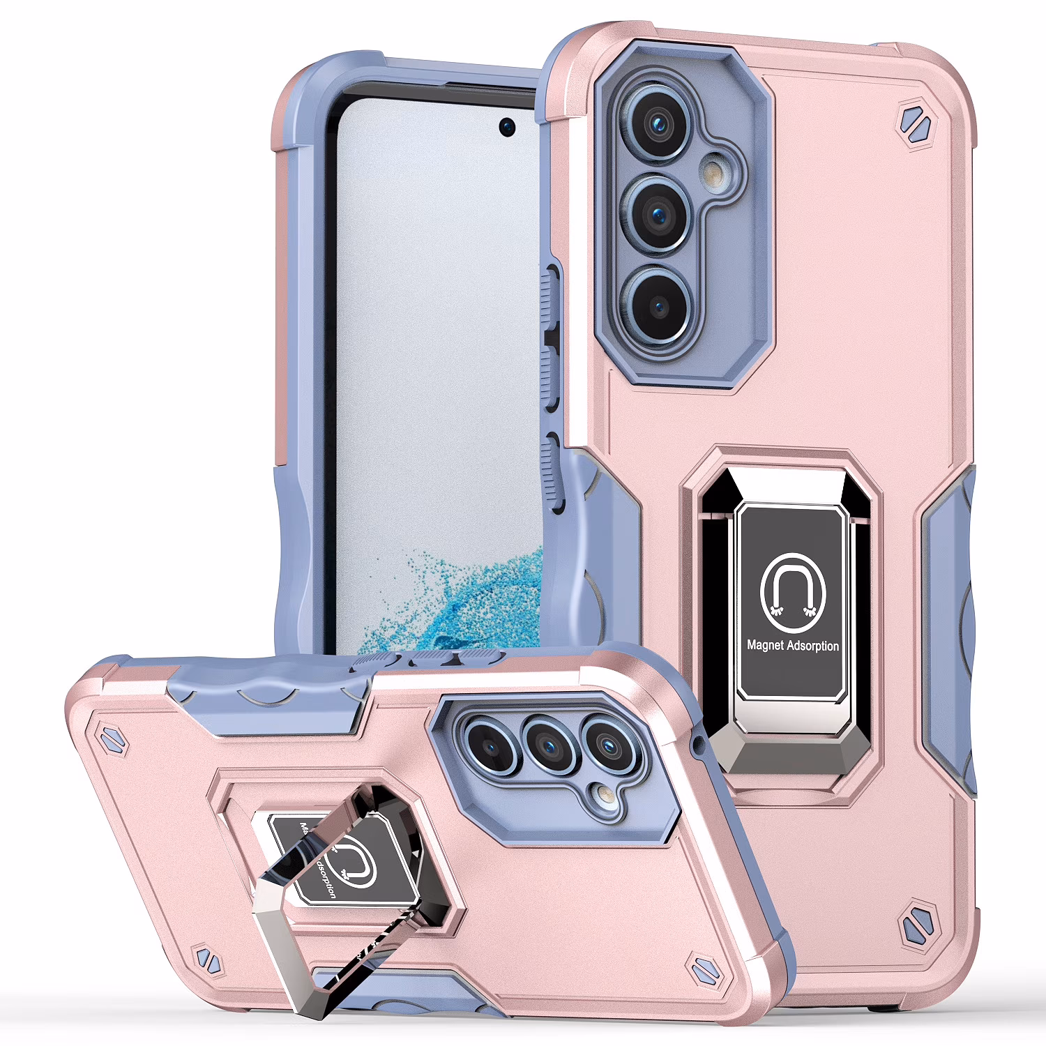Samsung S23FE - Optimus Case with Lens - Rose Gold
