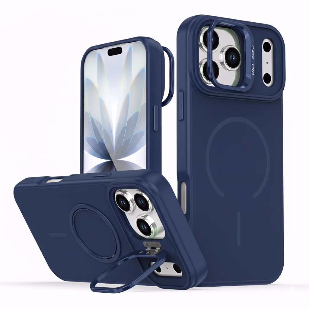 iPhone 17 Pro Max - Ultra Mag+Stand Case - Navy Blue