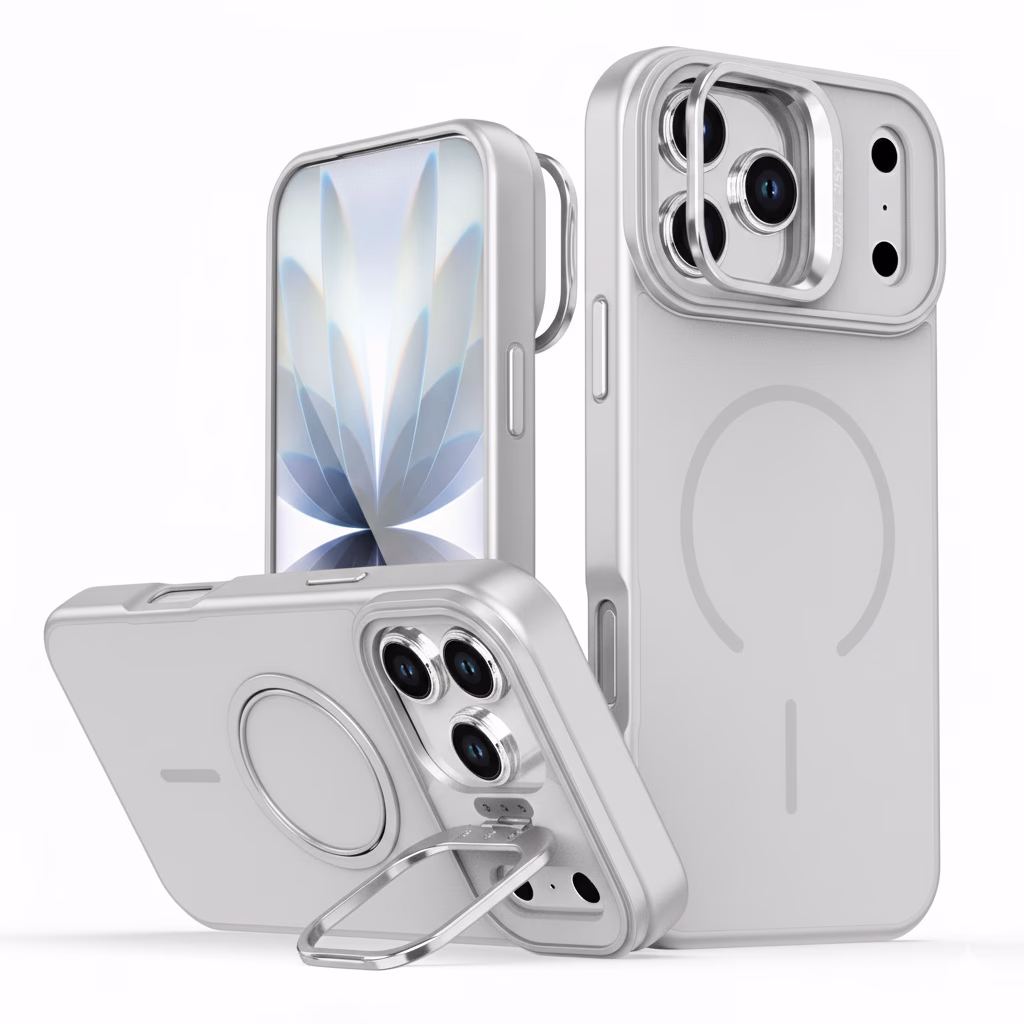 iPhone 17 Pro Max - Ultra Mag+Stand Case - Silver