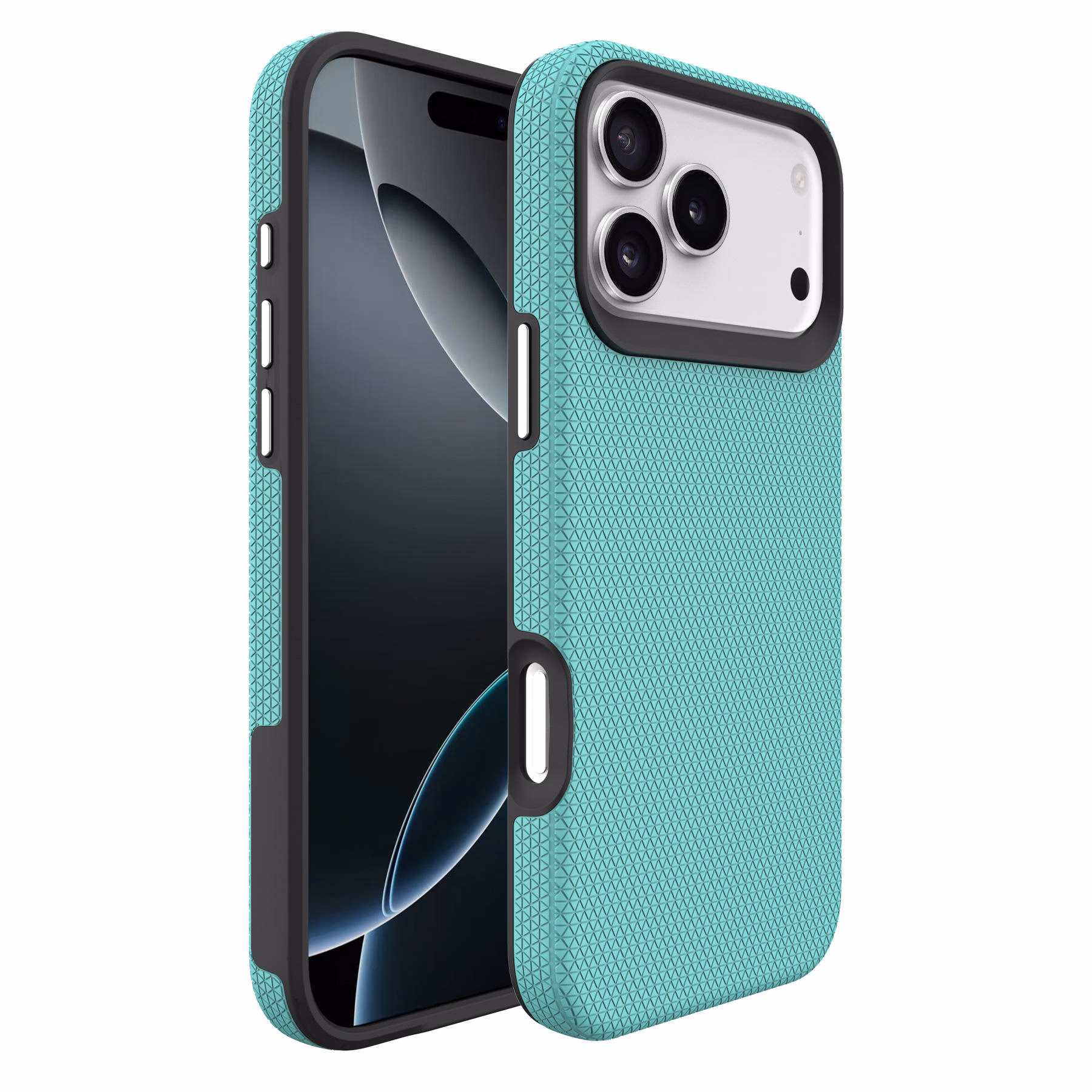 iPhone 17 Pro Max - Dotted Case - Teal