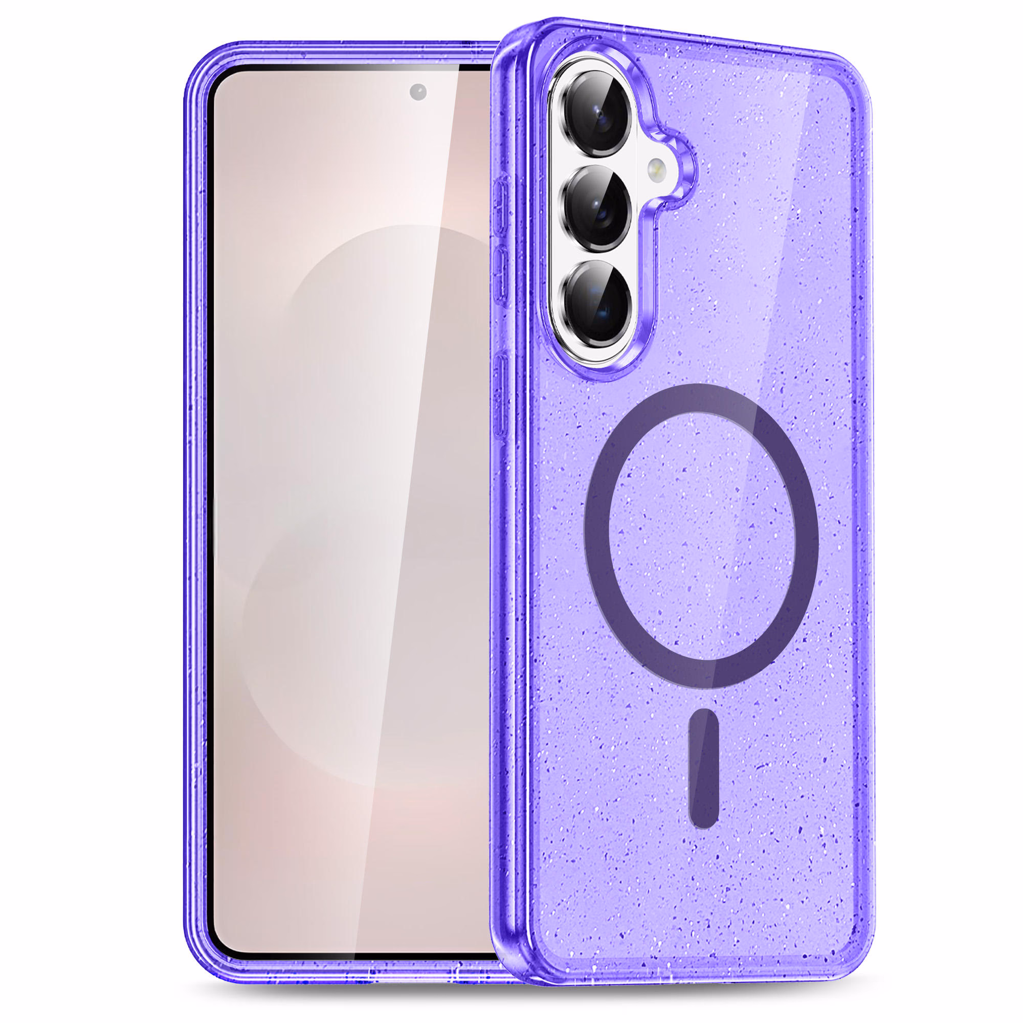 Samsung A36 - Glitter Ring w/ MagSafe - Purple