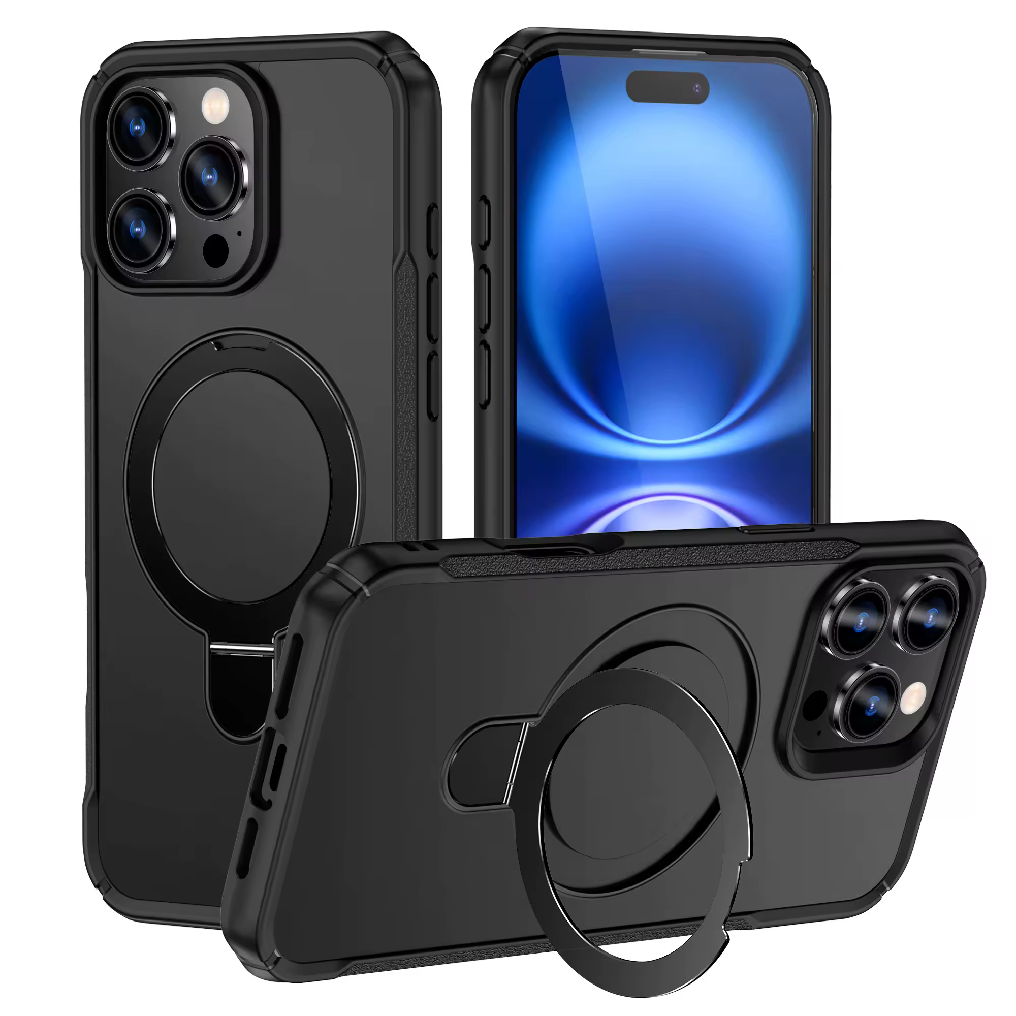 iPhone 15 Pro Max - Armor MagStand - Black