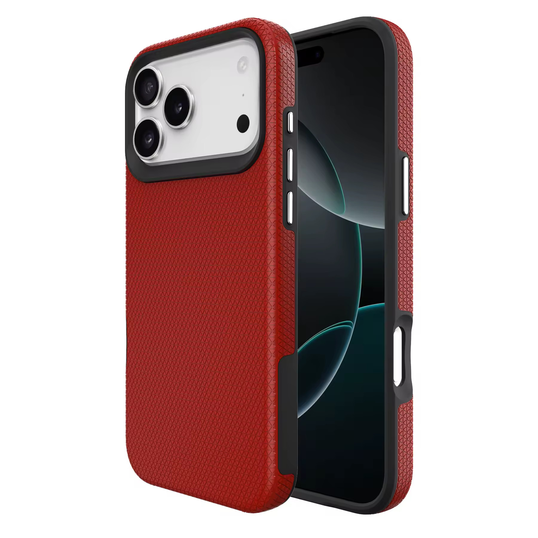 iPhone 17 Pro Max - Dotted Case - Red