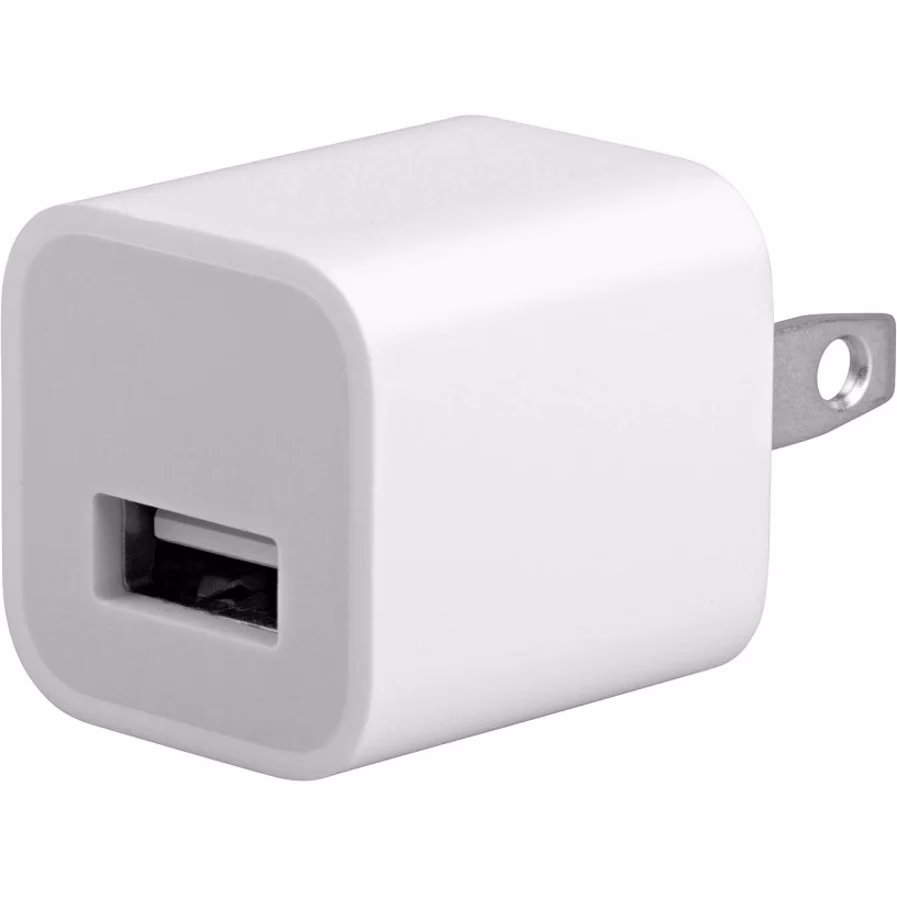 White Cube Charging Adaptor (USB-A)
