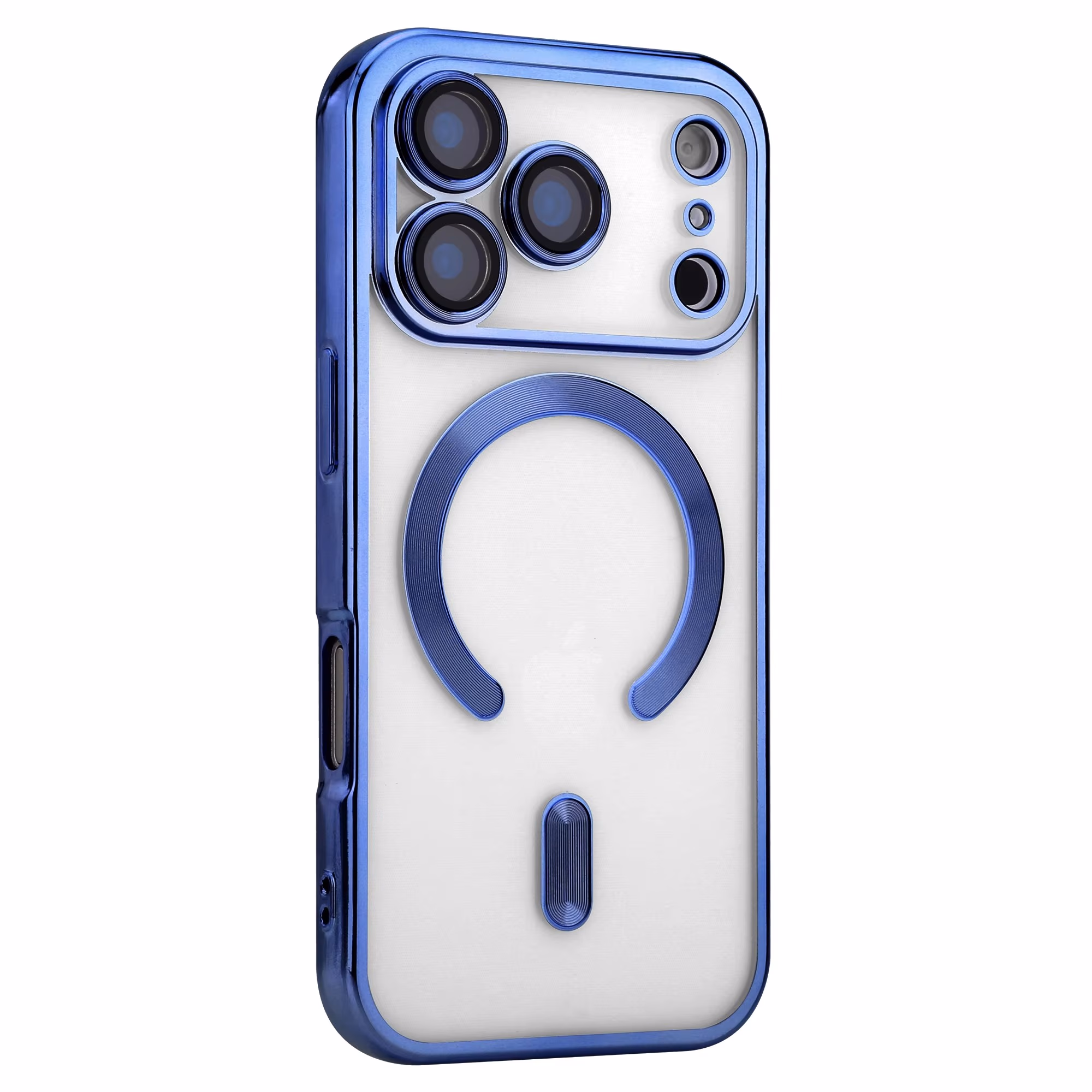 iPhone 17 Pro - Chrome Magsafe + Lens Protection - Blue