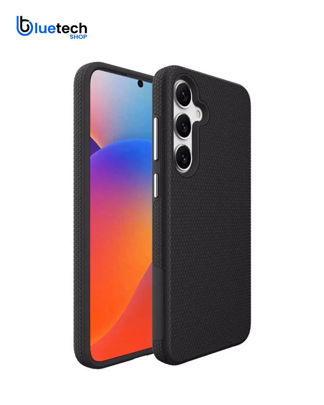 Samsung A04E/A03 - Dotted Case - Black