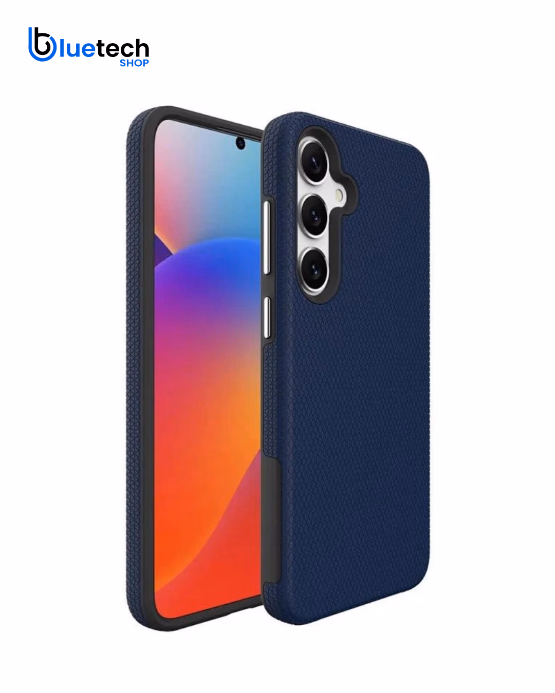 Samsung A04E/A03 - Dotted Case - Navy Blue