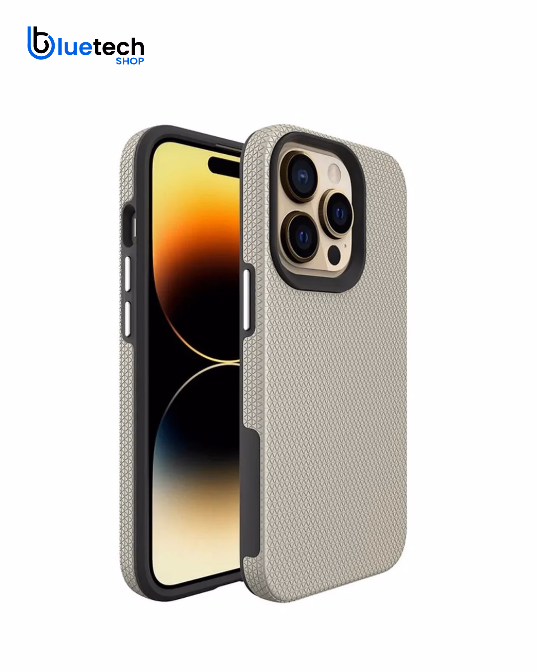 iPhone 15 Pro Max - Dotted Case - Gold