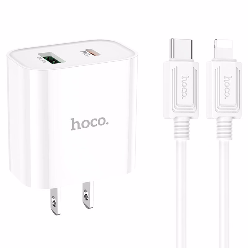 Hoco C80 - Type-C + USB & iPhone Cable
