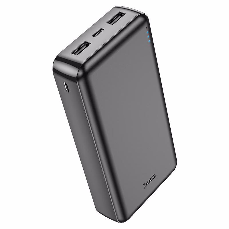 HOCO Power Bank - 20000 mAh - J100A - Black