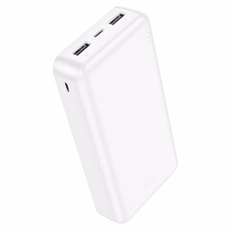 HOCO Power Bank - 20000 mAh - J100A - White