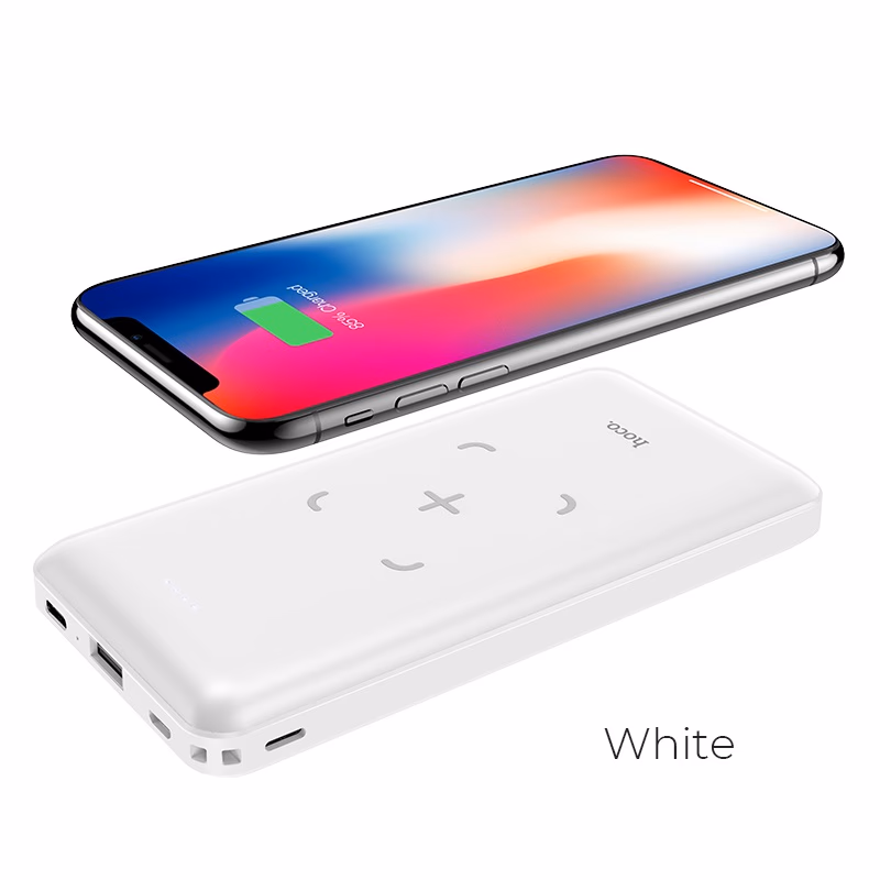 HOCO Power Bank - 10000 mAh - J50 - White