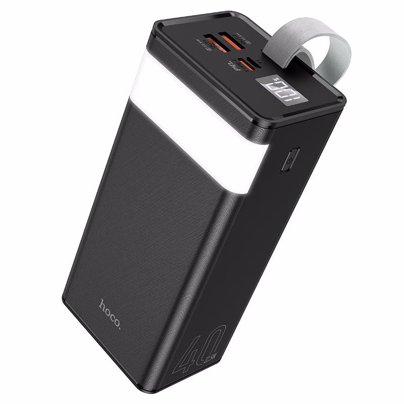 HOCO Power Bank - 22.5W - 40000 mAh - J86 - Black