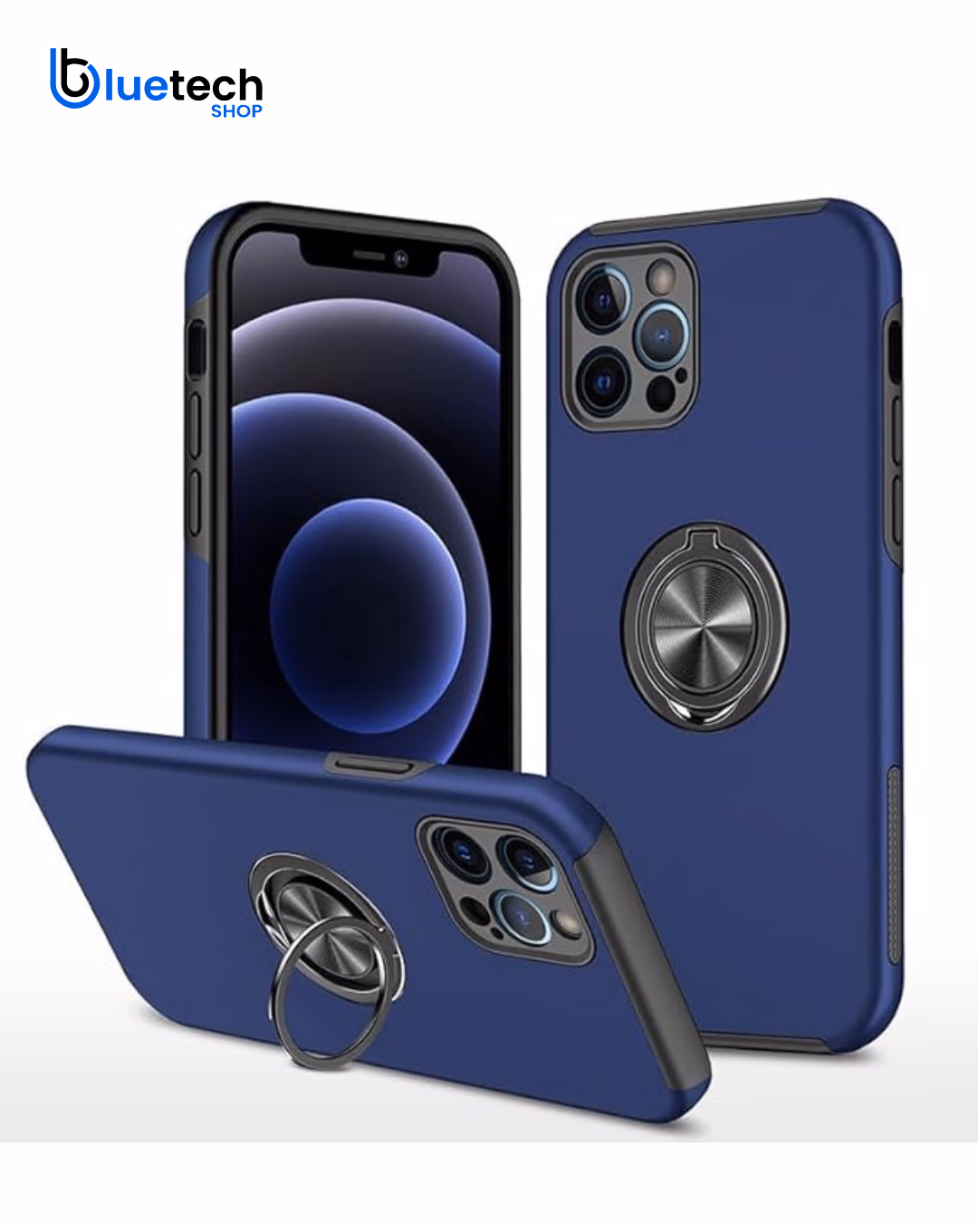 iPhone 13 Pro Max - Invisible Ring - Navy Blue