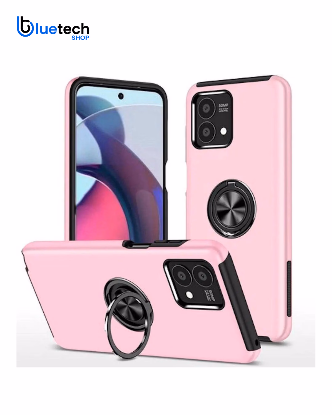 Motorola G-Play 2024 - Invisible Ring - Pink