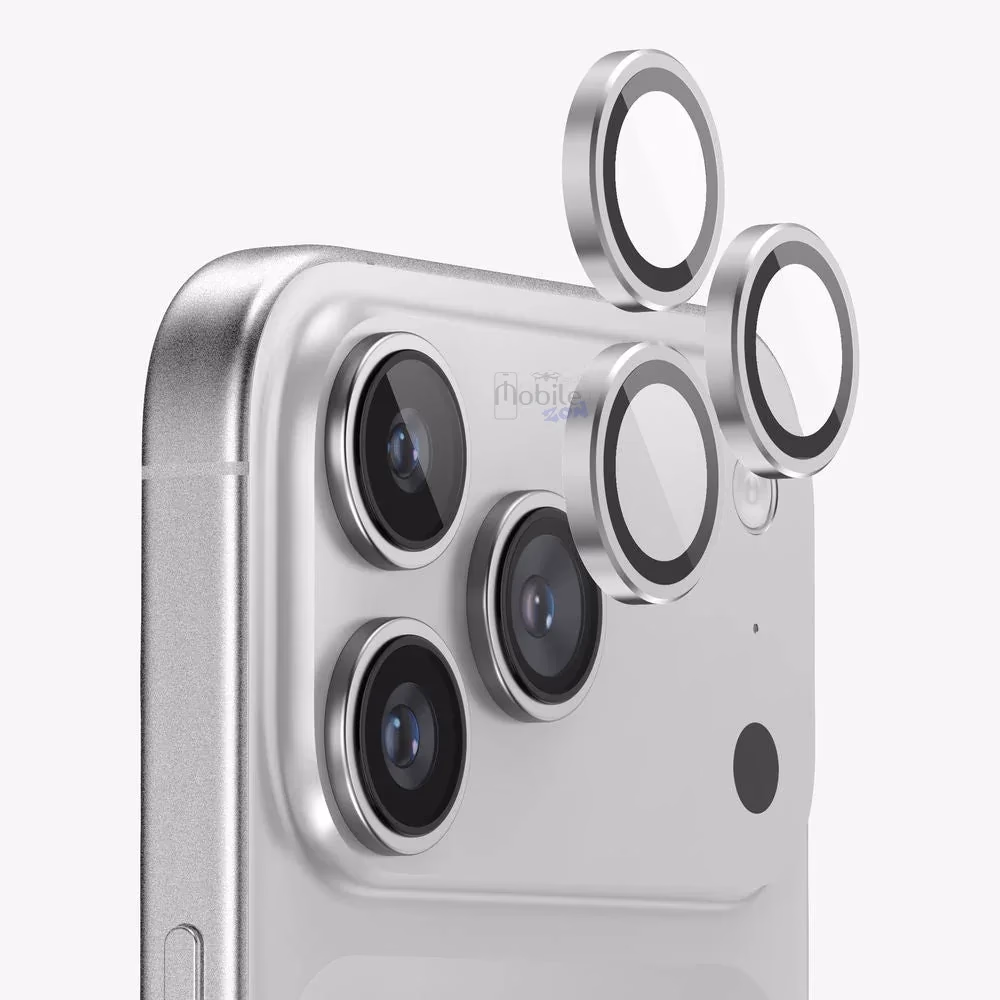 iPhone 17 Pro/iPhone 17 Pro Max - Metal Ring Camera - White