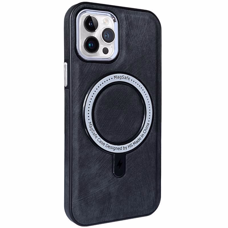 iPhone 15 Pro - MagSafe Suede Case - Black