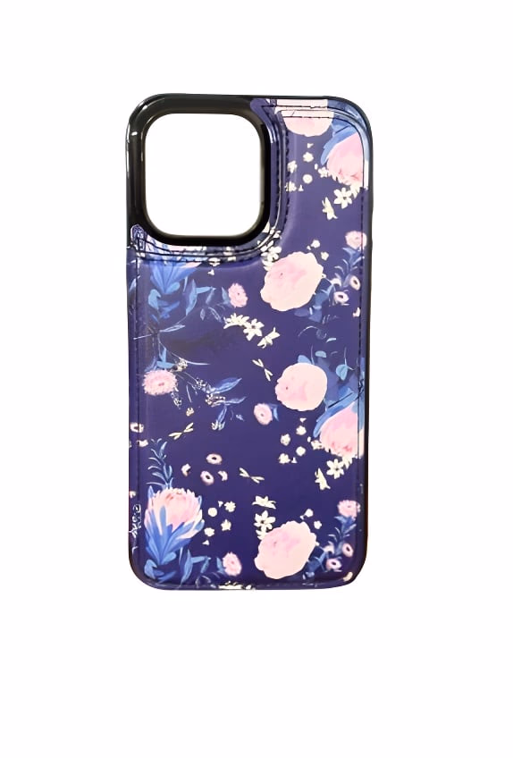 iPhone 15 Pro - Back Wallet - Dusk Garden