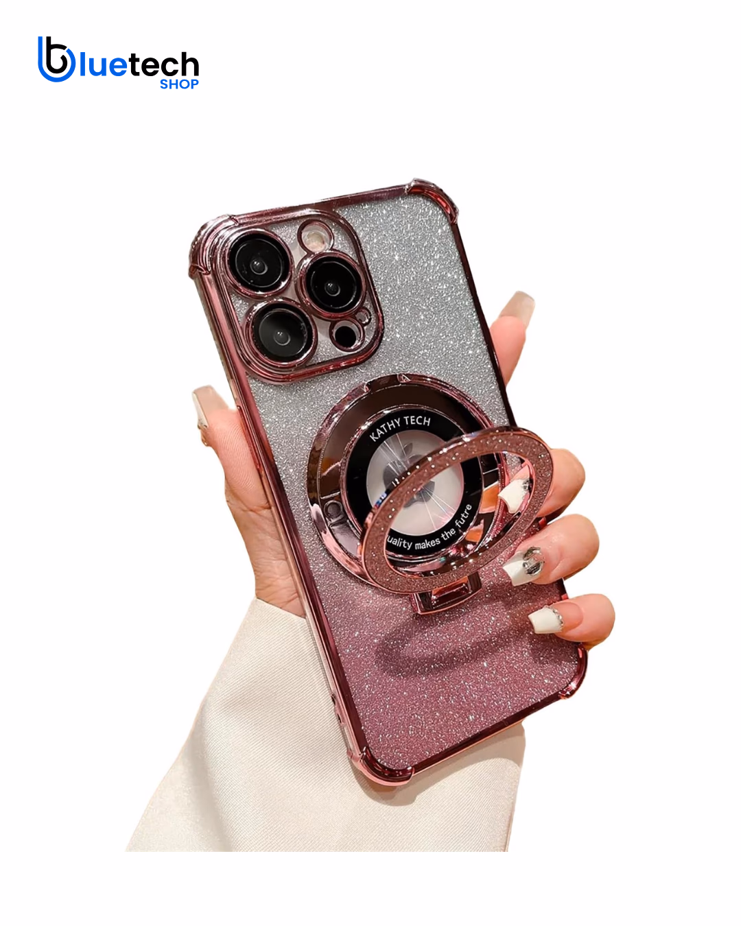 iPhone 15 Pro - Shimmer Mirror w/MagSafe - Pink