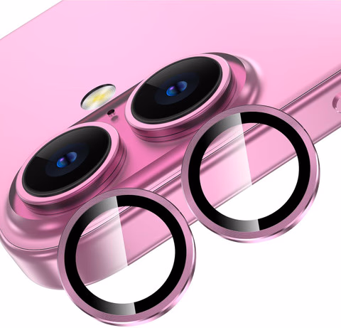 iPhone 17 - Metal Ring Camera - Pink